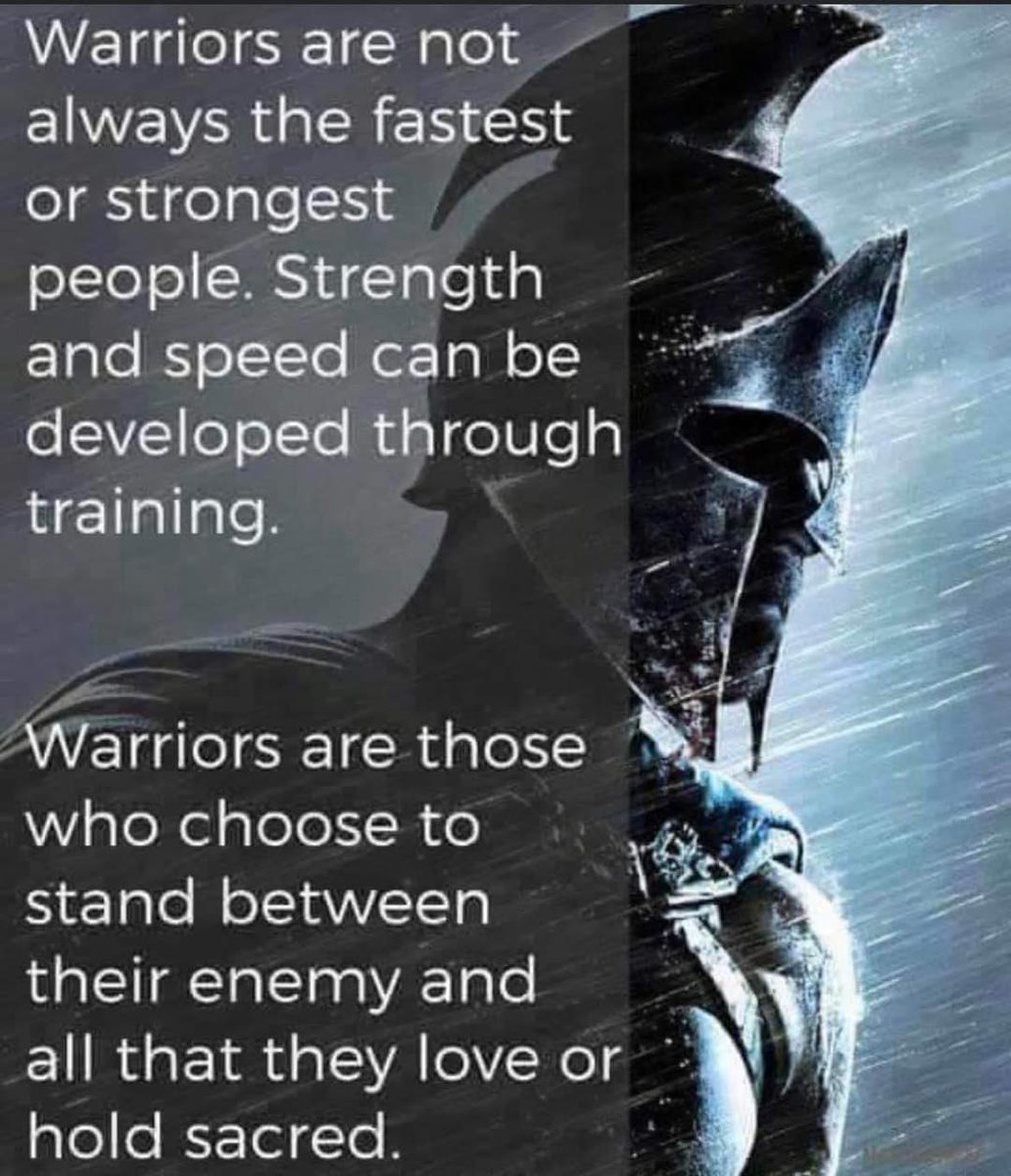 Be a Warrior!!