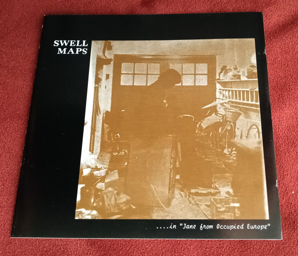 #NowListening #SwellMaps ...in 'Jane From Occupied Europe '

Aye. How can you not love this album? Distilled madness, clatter & wonder 😉😎👍