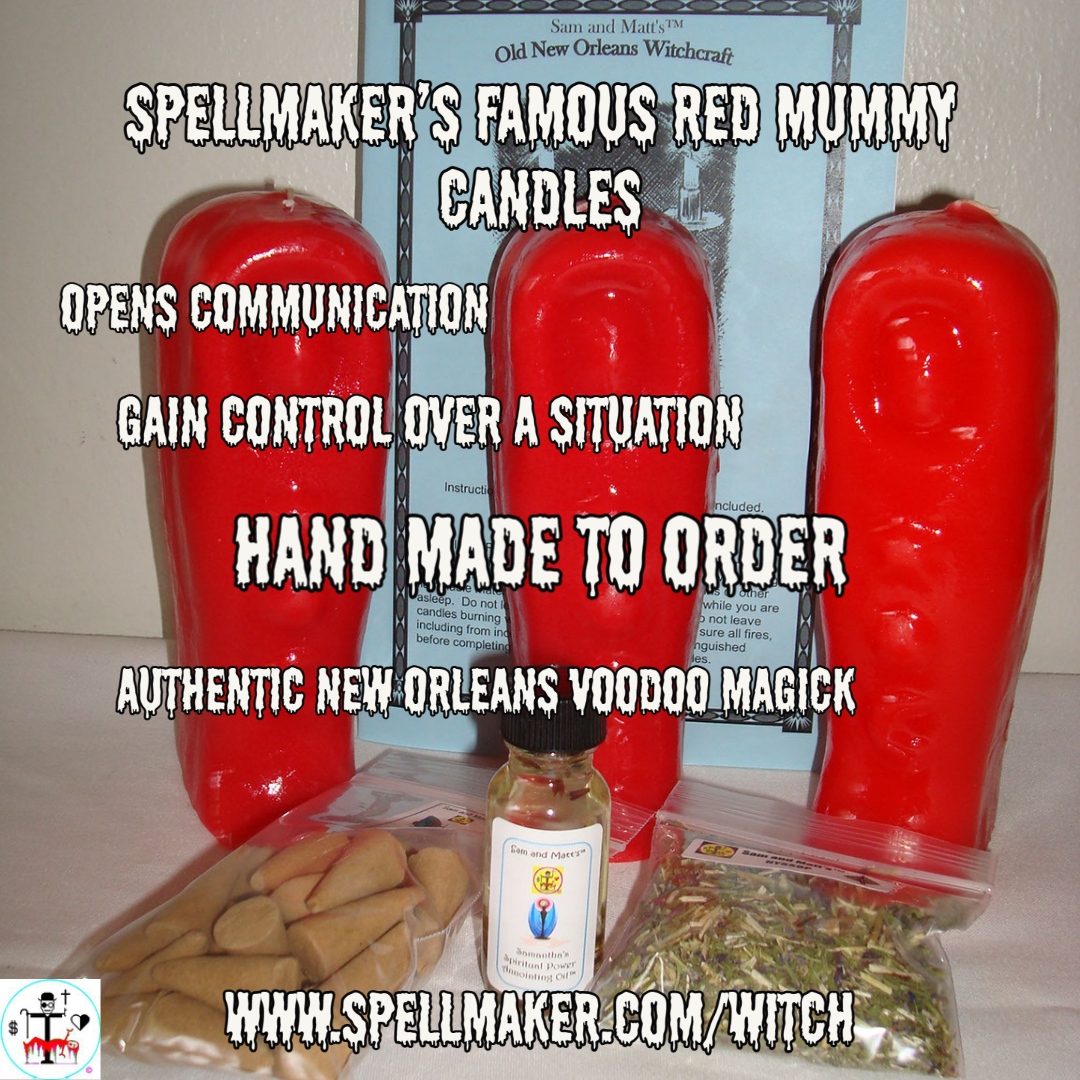 spellmaker's tweet photo. #redmummy #candlemagick #ONOW #handmade #Authentic #consecrated #mambosam #spellmaker #voodoo #thevoodooboutique #witch #witchcraft #witchesofinstagram #magick #neworleans https://t.co/ofuSCJ4XBv https://t.co/GWcmPaThqV