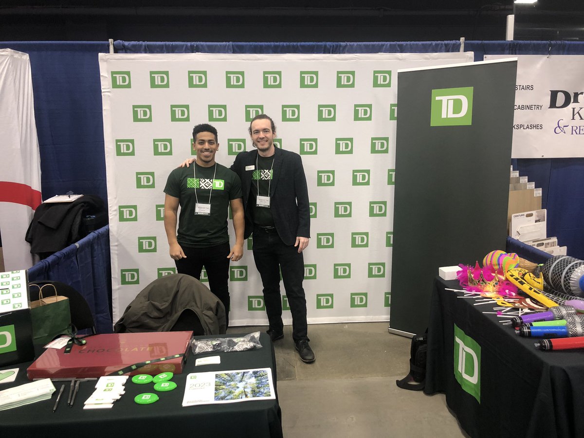 Stop by the Home Show at the Glacier today to speak to local businesses regarding any home projects that you have! We are here to help with any financing and banking questions. <a href="/TD_Canada/">TD (Canada)</a> <a href="/bevlafitte/">LafitteBev</a> <a href="/MuirChris_TD/">Chris Muir</a>