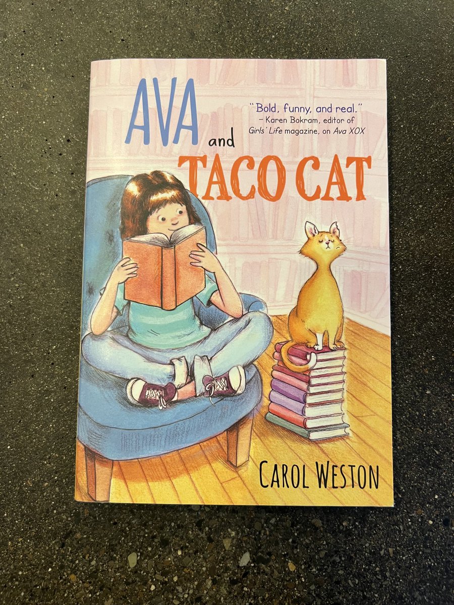 carol_weston's tweet image. It’s Sunday of Palindrome Week! 😎
Ava and Pip and TacoCat say YAY and WOW and XOX! 
These novels are ideal for kids 7+ 
“a love letter to language” — NYTBR
⁦@draccah⁩ #sourcebooks #palindrome