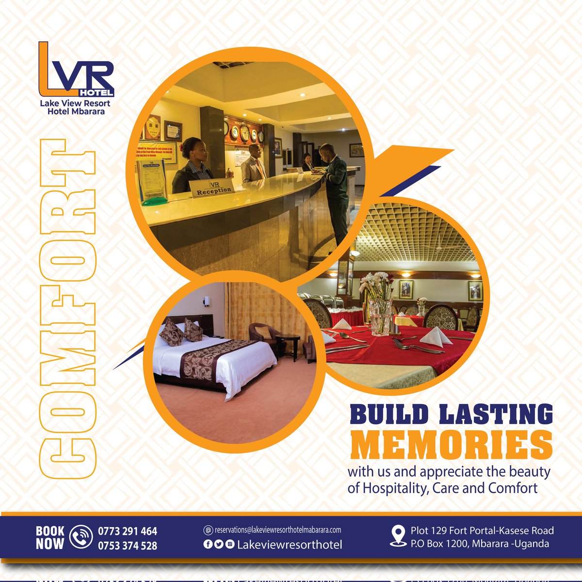 LakeViewHotelUG's tweet photo. THE EPITOME OF COMFORT
Get the most comfortable moments when you #VisitLakeViewResortMbarara
#EasterFestivities
#Staycation #LifeStyle #Accommodation https://t.co/6ZEmSRxeNx