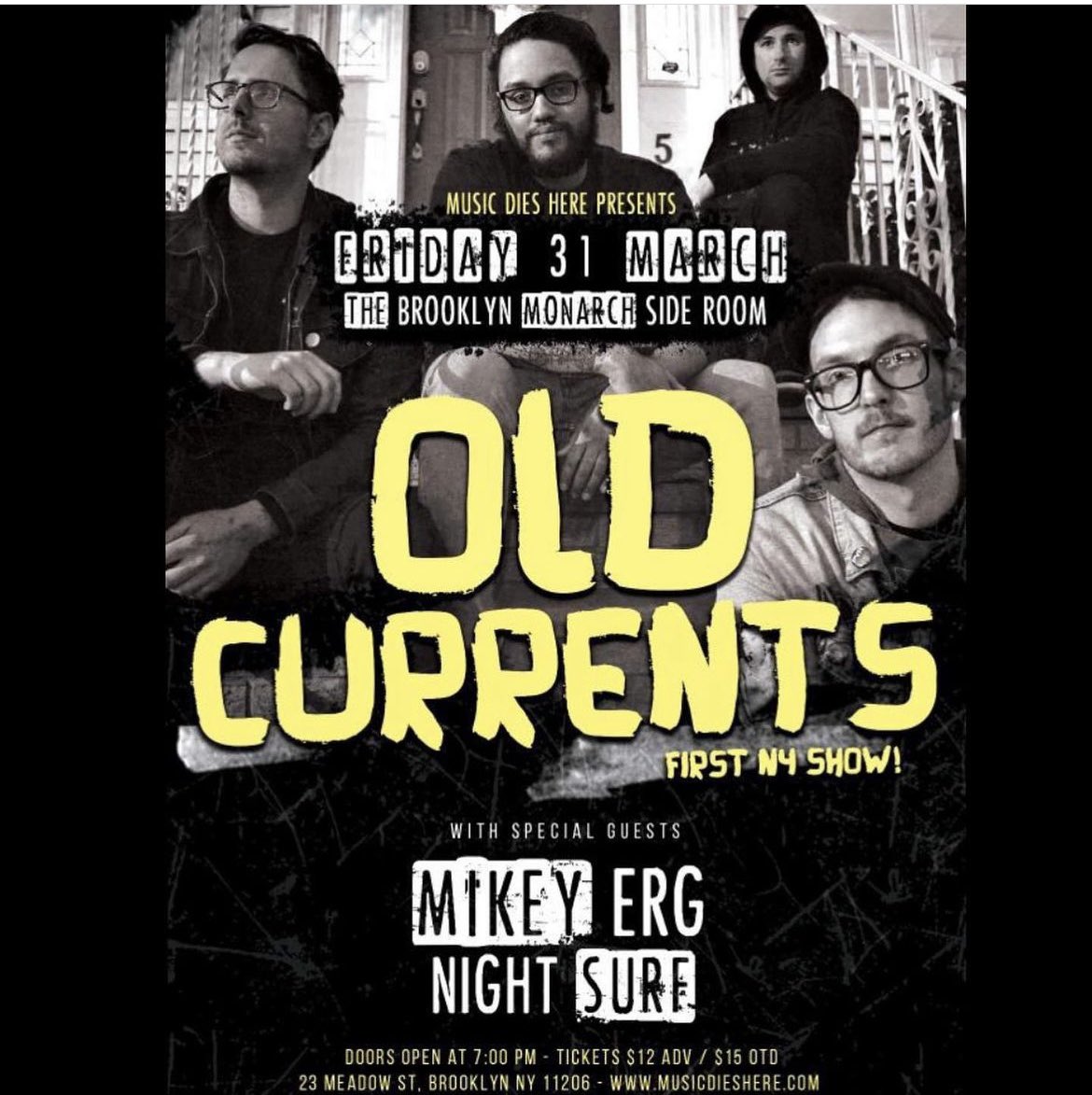 oldcurrents's tweet image. This Friday we’re hanging in Brooklyn, NY!