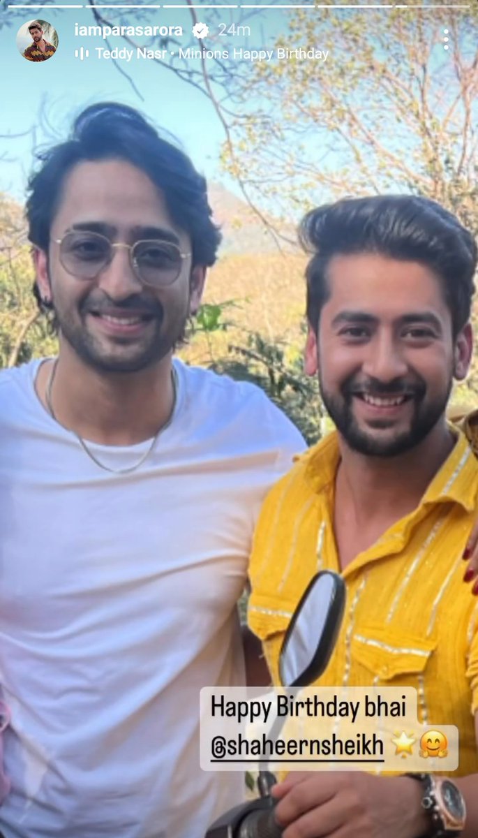 From @/iamparasarora ❤️

HBD SUPER SHAHEERA
#HappyBirthdayShaheer
#ShaheerSheikh