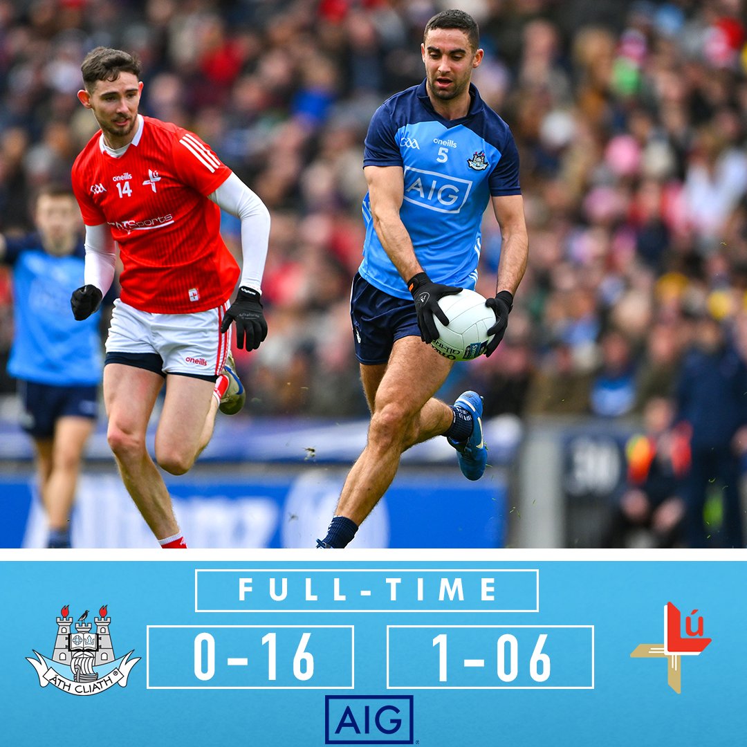 DubGAAOfficial's tweet photo. All over here at Croke Park and victory sees our Senior Footballers win promotion back to Division 1 for 2024 👕💪
#UpTheDubs https://t.co/vEdEL4EGUf