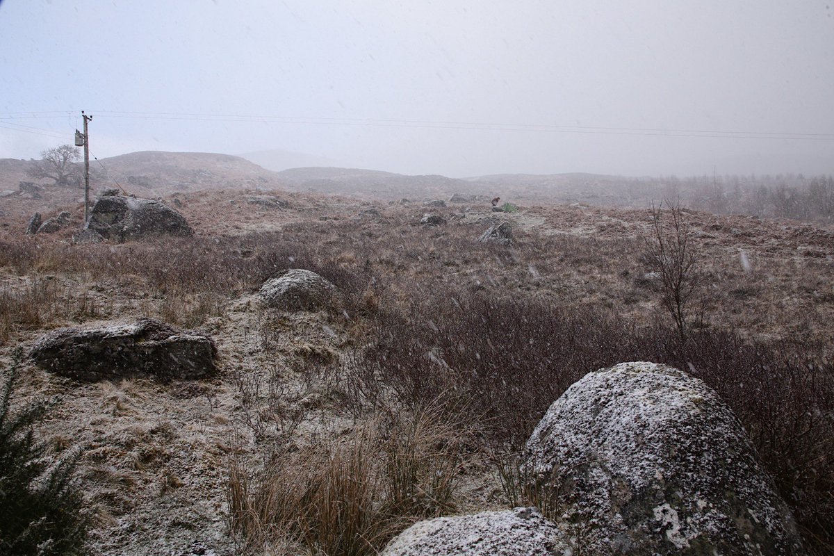 alaskagneta's tweet photo. some of the last shots of my final project are now on my SD card. it was a pleasure to travel past #Inverness to #Braeantra for this one. Hopefully soon I can get to the #NorthCoast fully. here you can see a 10 minute snow storm and a tent being set up. #EdNapPhoto https://t.co/vCnlHXeW9Q