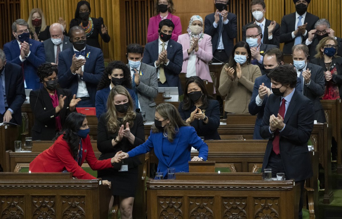 kady's tweet photo. New from me:  Freeland’s third budget set to drop on Tuesday https://t.co/uvbG85pAeC https://t.co/aiTSeOFLZH