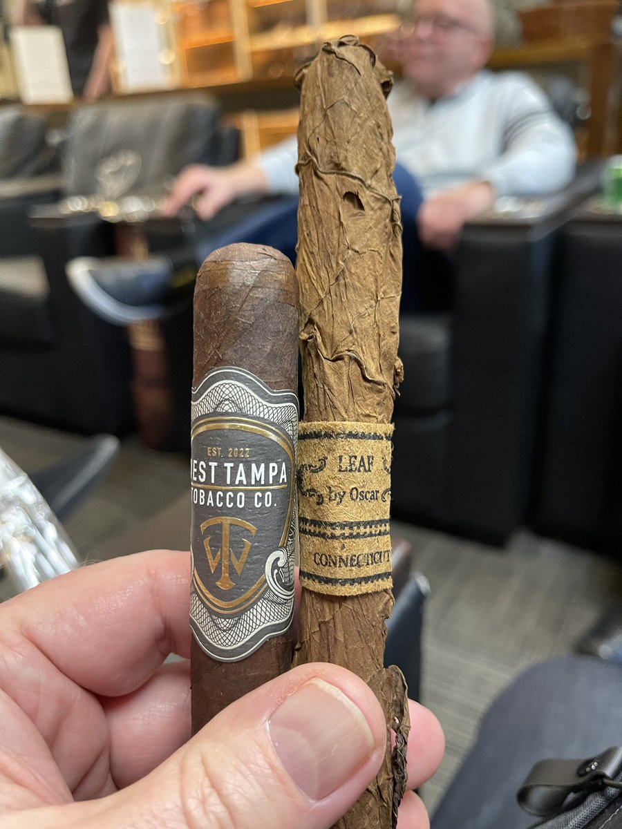 @CalvinThomps99 @sctworthy @Not_That_JB @Mike_W_Simpson @cdcal @writercimasuda @CigarChairman @cigarguyh @cigarsmoke @TNHerfin @bigbucky24 @ChacocII @Midwest_Cigars @notbuncy @keepmovin2020 @java473 @Stevedunbar11 @Stuckmonster64 @CigarSafariFan @RobbieM93927968 @nanaimodude @doc_wil @Constan70997526 @DesertPinePiper @cksigma1914 @thunder13tc @CigarBabee @RobustoBabe @HN_JAD @amashby @RChichuk @sdcigars You have a lot of clubs, Cal! 🤣 Next round at the Tinder Box is Buffalo with the Missus.