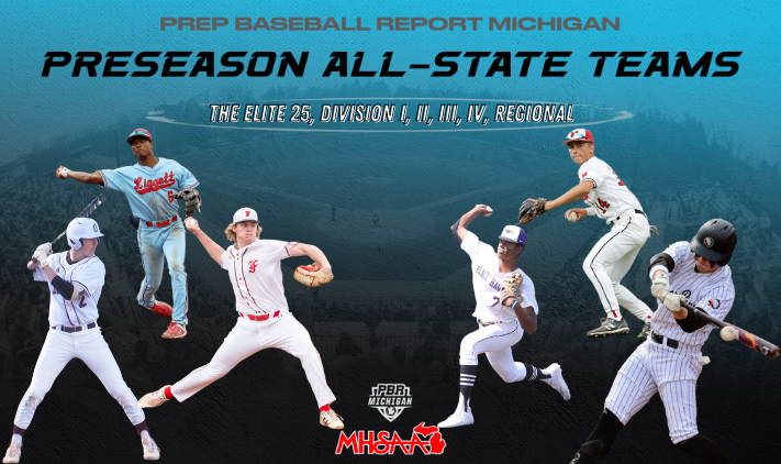 PrepBaseballMI's tweet photo. ⚾ 2023 Preseason All-State Teams

👀🔗👇
Elite 25: https://t.co/FLeMIQr9WC
D1: https://t.co/zqAzY4HFb6
D2: https://t.co/4mzB5eplx7
D3: https://t.co/UfPE99FXT6
D4: https://t.co/zDYEjhhgiA
Regional: https://t.co/GZ5alUd95S
Team Rankings: https://t.co/mUnoFCnnGV

@PrepBaseball https://t.co/rUk2cdntxL