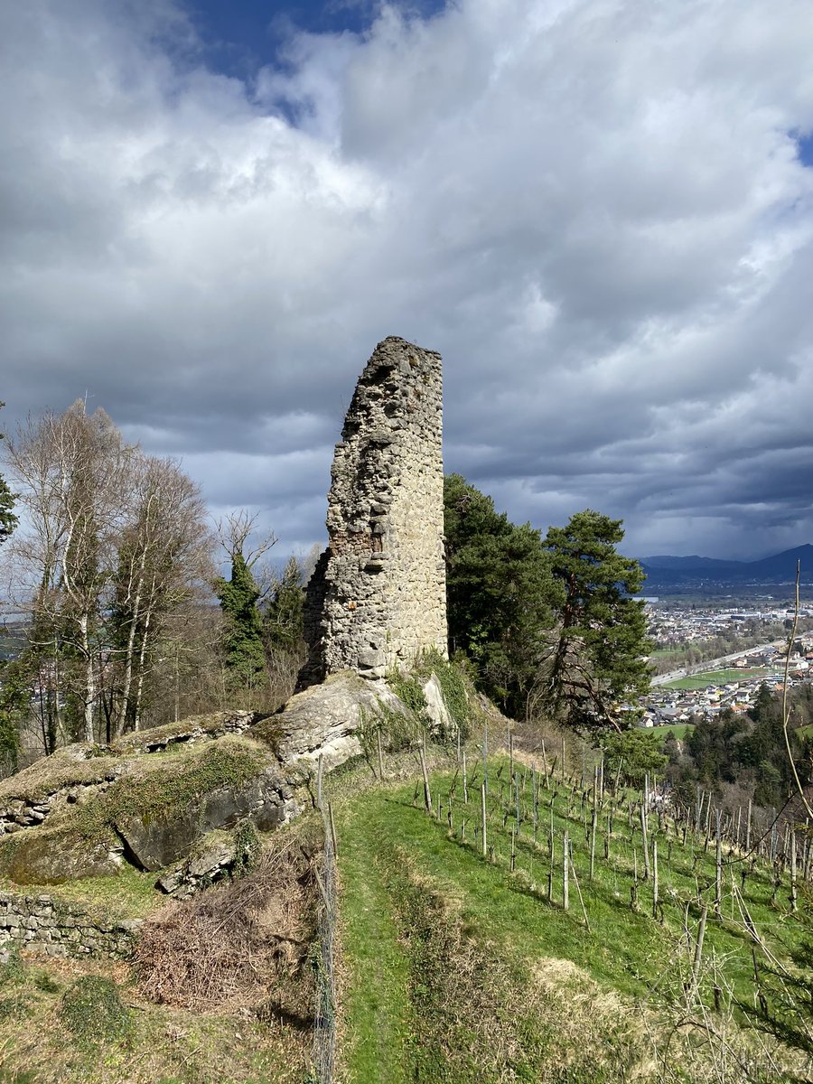 sandro_w_hess's tweet photo. Burgruine #Grimmenstein, #StMargrethen #Rheintal #History 🏰 #burgen https://t.co/jzJbSdtvBS
