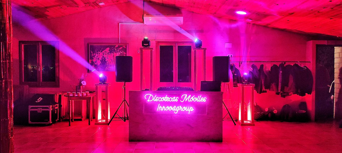 DJDisccontrol's tweet photo. Tienes una celebración?
Discotecas móviles Innovagroup, dónde, cuándo y para lo que necesites. https://t.co/iRhzfFFkKx https://t.co/hWyJl8oPq3