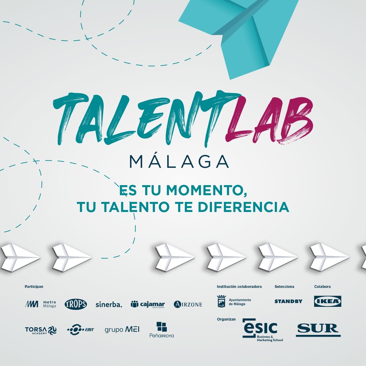 DiarioSUR's tweet image. 📣 ¡¡LLEGA #TALENTLAB!! 

💪 ¿Estás terminando tu carrera universitaria o máster? ¡Empieza tu carrera profesional! 

🚀 Ven a #TALENTLAB, una iniciativa de @ESICMalaga y SUR, con @IKEASpain, @Malaga y @STANDBY_es.

⚡ ¿Quieres saber más? leer.sur.es/_dqrj9