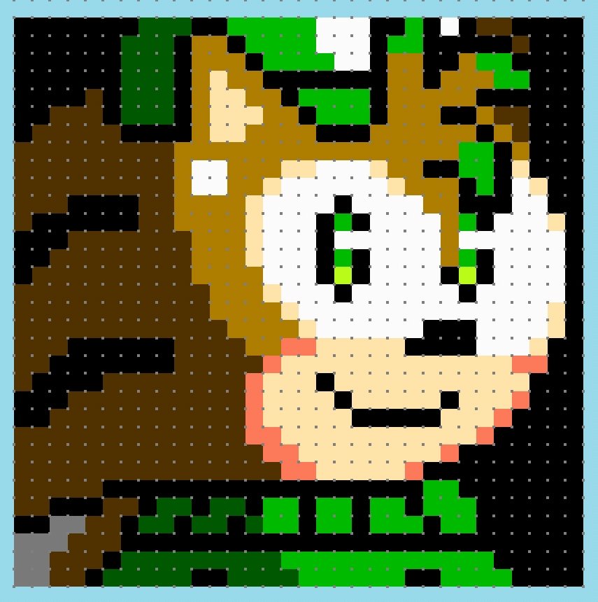 AudioReam on X: This is just an Ordinary Pixel Art of Sonic in