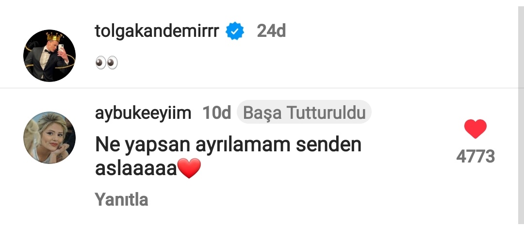 ortalığı elli altı yaptiktan sonra aybukenin siteye girişi yiyim mi seni sarı civciv  

BirÖmür YetmezAyTol