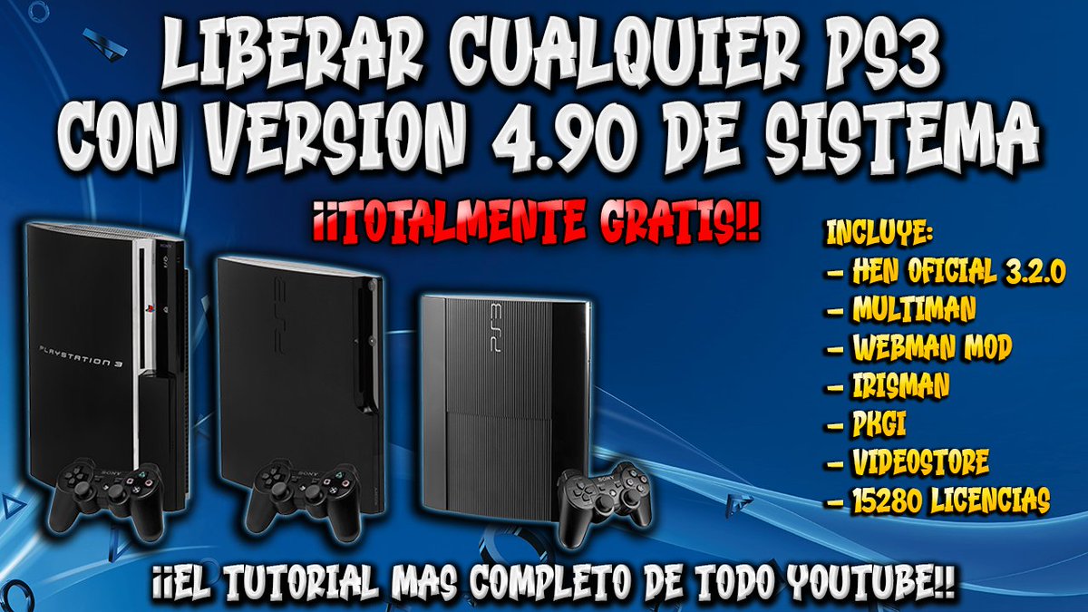 PS3 HEN 3.20 Atualizado com suporte para update 4.90! Tutorial completo -  HardLevel