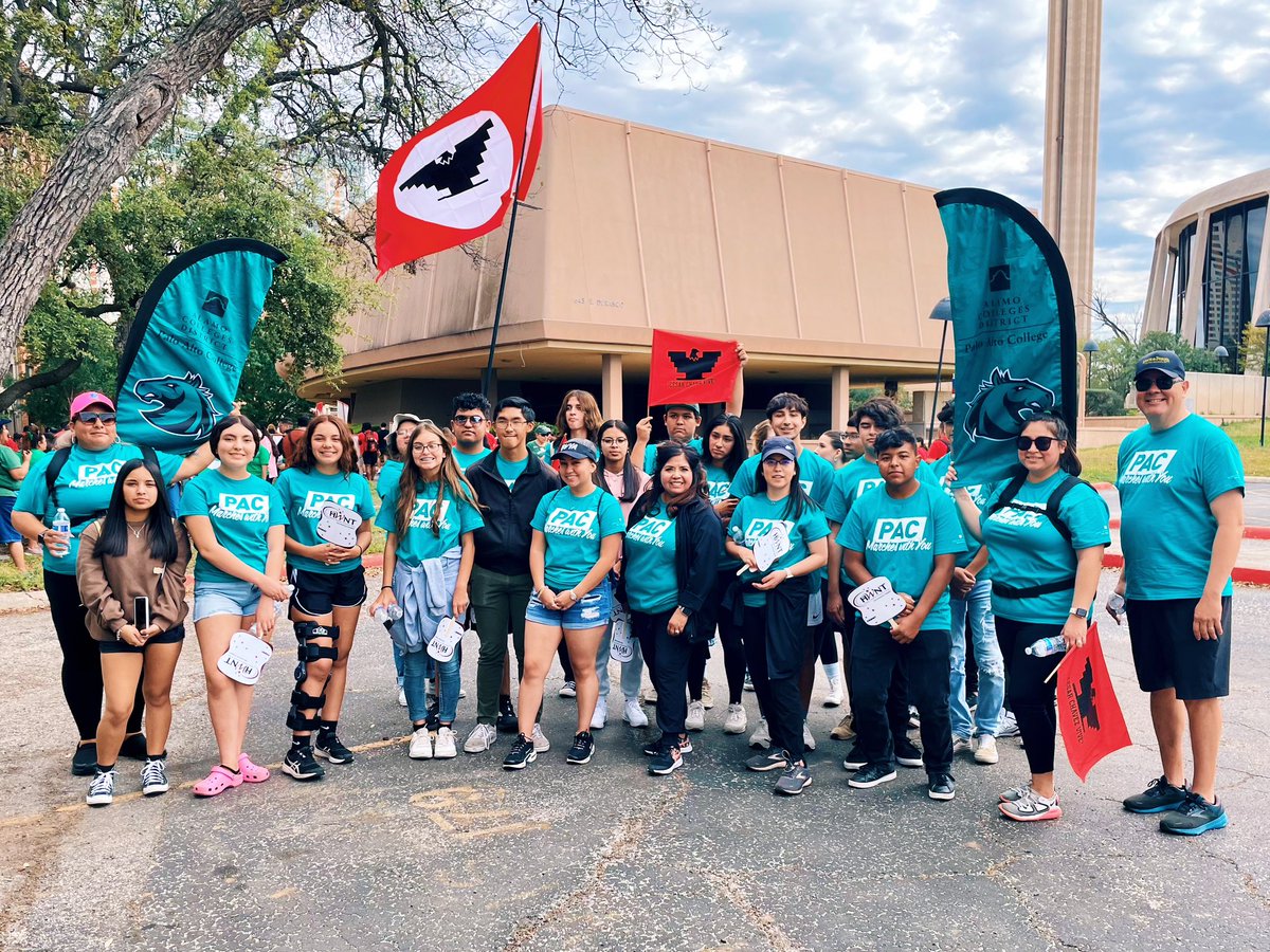 PACPR's tweet photo. “There is no turning back…we will win.” - Cesar E. Chavez

Thank you to everyone who joined us yesterday for the Cesar E. Chavez March for Justice! 👏❤️

#PACproud #PaloAltoCollege #CesarChavez https://t.co/7upCXQv9Uq
