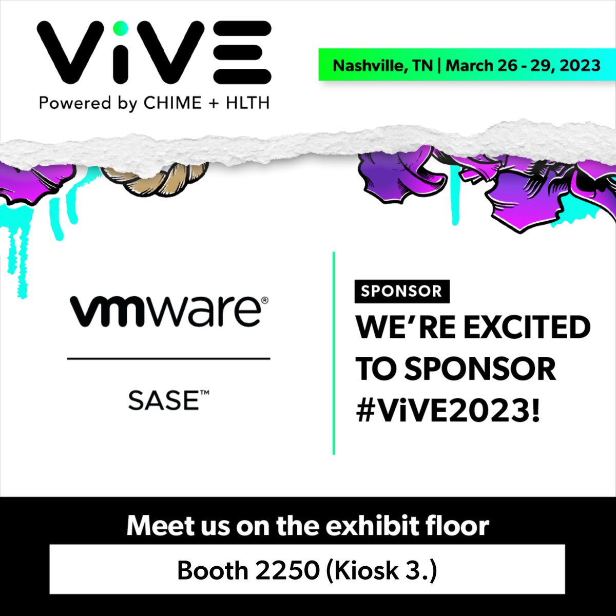Are you at <a href="/theviveevent/">ViVE</a>? Stop by booth 2250 to say ""hi"" and talk all things digital healthcare. 👋

#ViVE2023 #HealthcareIT