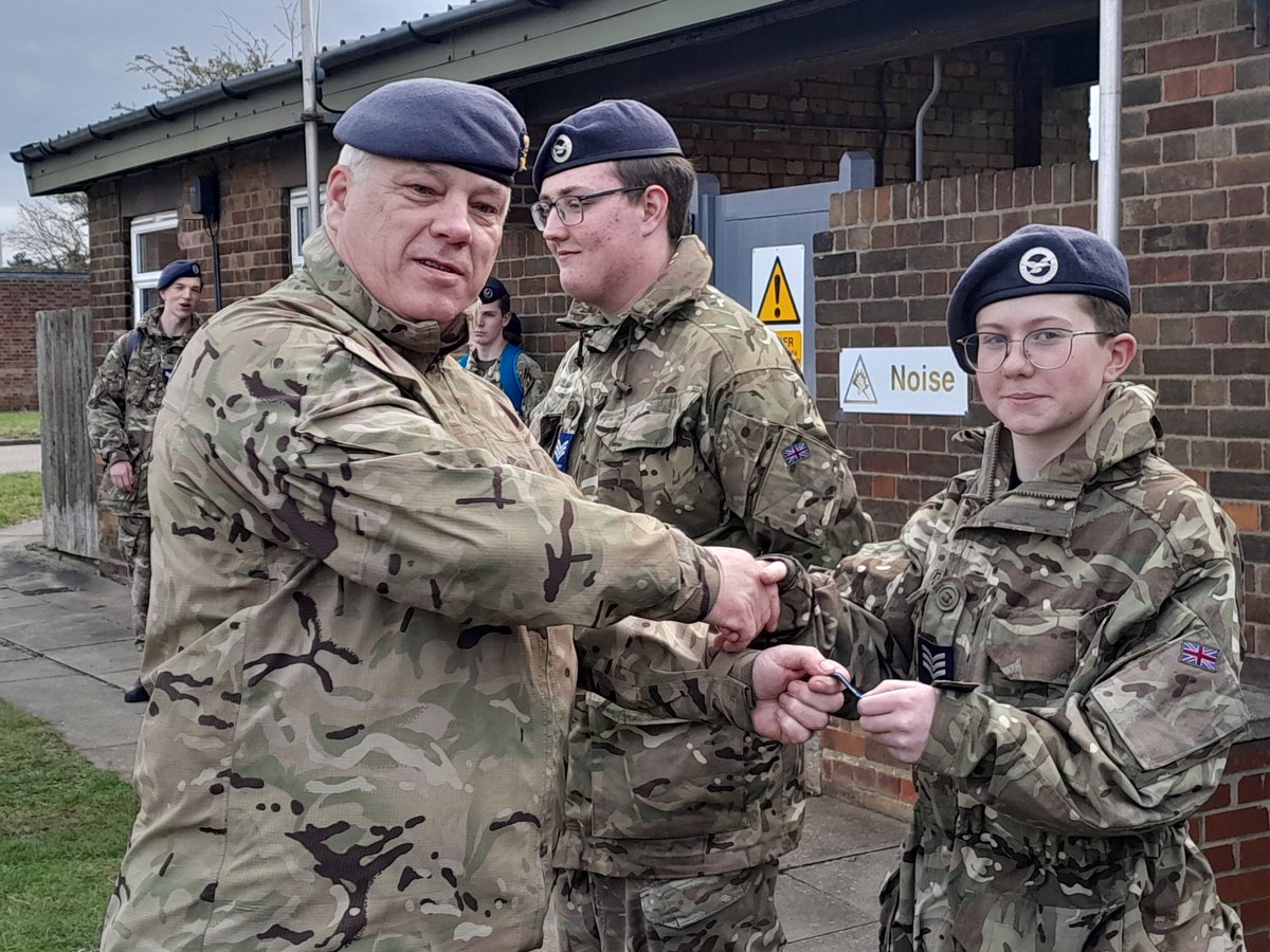 138 Squadron Royal Air Force Air Cadets (@138sqnrafac) on Twitter photo Sgt Dixon attended the Wing Shoot today at <a href="/RAF_Wittering/">RAF Wittering</a> She successfully passed the first two firing practises on the L98A2 and gained her Trained Shot marksmans badge.
Cdt Holmes also attended and successfully completed his initial weapons training on the L144.
<a href="/SEMidsWgRAFAC/">South & East Midlands Wing Air Cadets</a> Sgt Dixon attended the Wing Shoot today at <a href="/RAF_Wittering/">RAF Wittering</a> She successfully passed the first two firing practises on the L98A2 and gained her Trained Shot marksmans badge.
Cdt Holmes also attended and successfully completed his initial weapons training on the L144.
<a href="/SEMidsWgRAFAC/">South & East Midlands Wing Air Cadets</a>