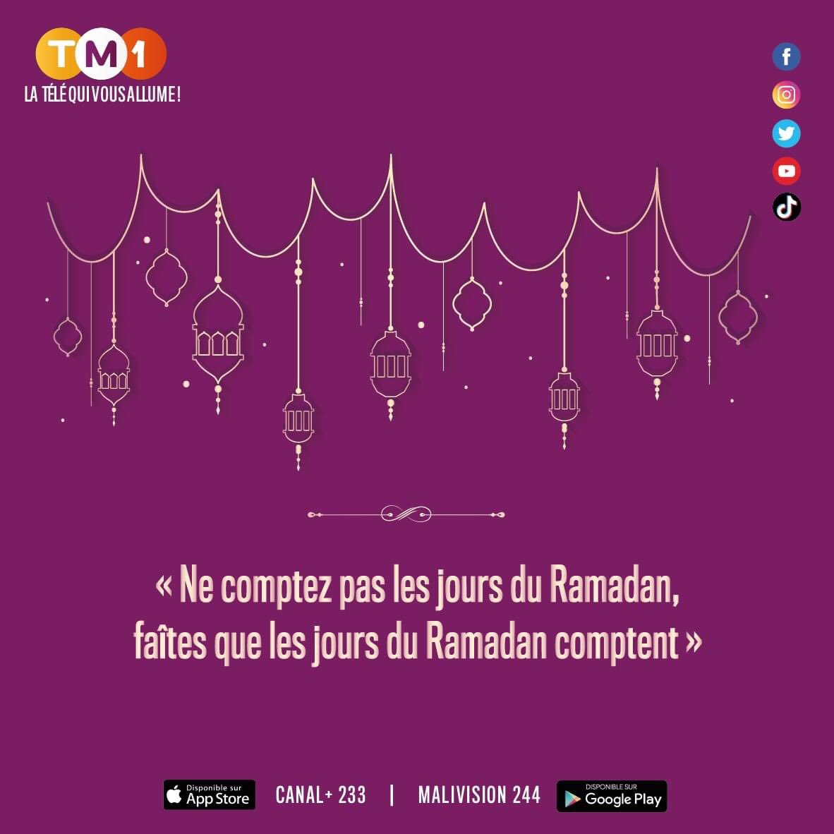 Bon mois de Ramadan à tous! #Ramadan #TM1