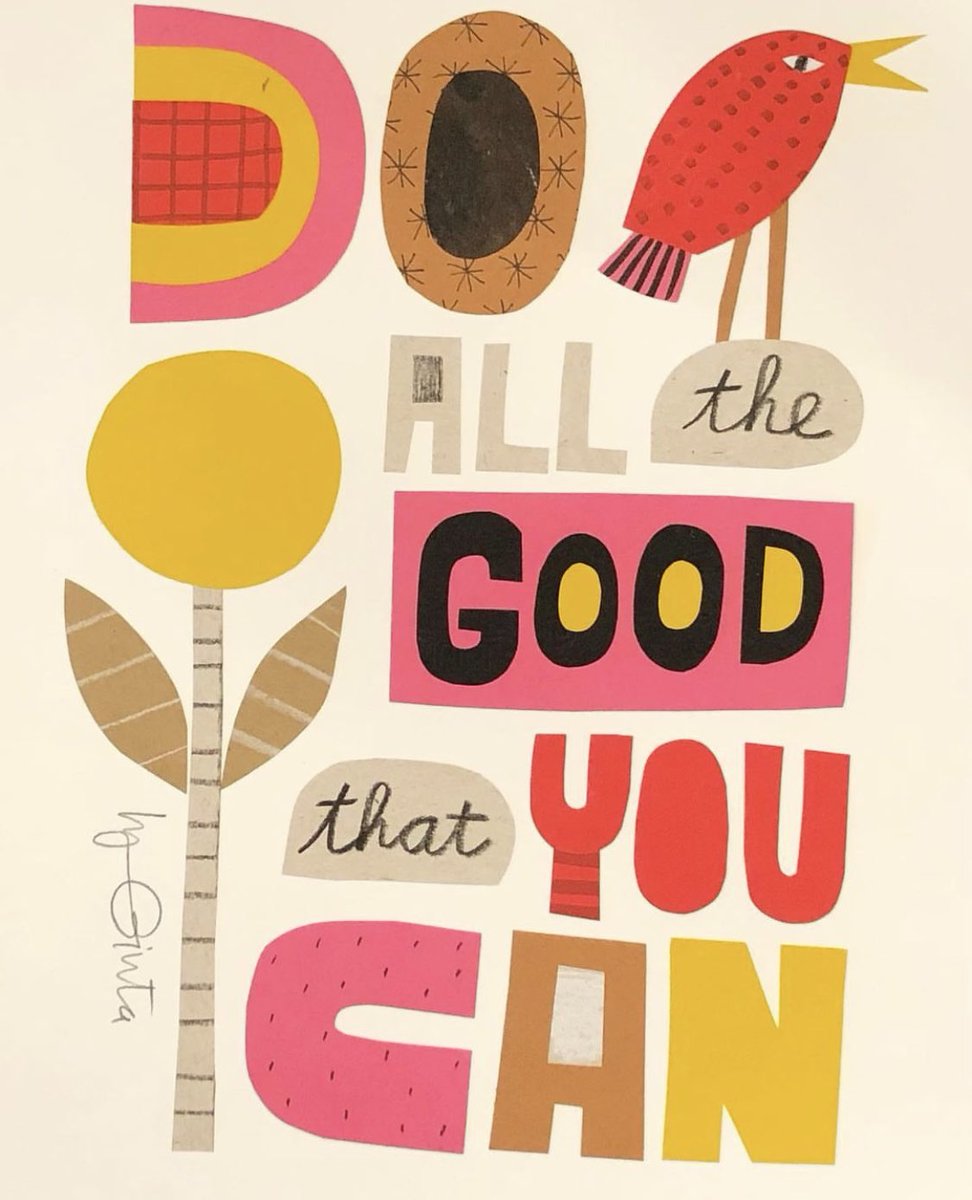 Do all the good you can ☀️ Even small steps can make a difference 

Image: instagram.com/lynn_giunta