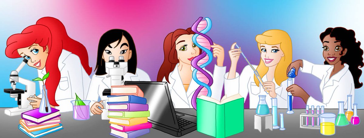 Biased4Elsa's tweet photo. Omg this is so cute and as a fellow woman scientist irl, I approve! #DisneyPrincesses #WomenInSTEM https://t.co/F3Y1LaNifd