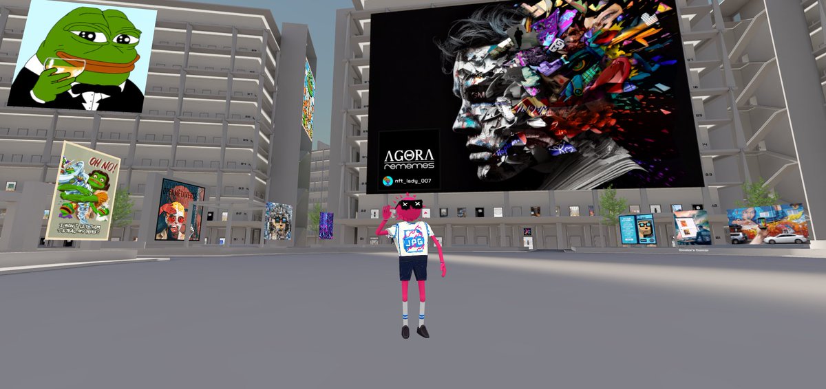 ReMeme Agora is the unique space for the exchange of opinions, the public art garden for walks, the place of departure for ReMemes culture... 🧵

I'm honored to be represented in the ReMeme Agora on <a href="/OM100m/">OM</a> 💎