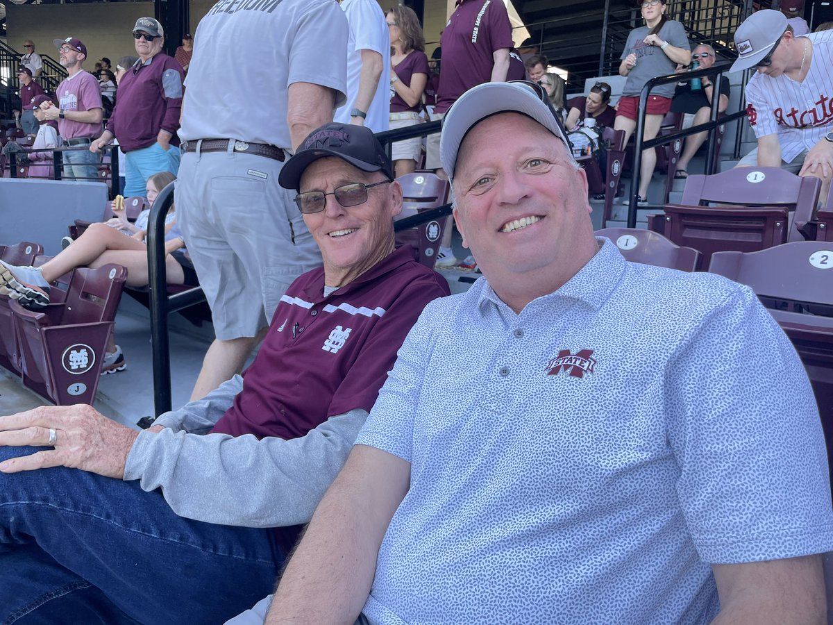 Thanks <a href="/Dogbusdriver/">Everett Kennard</a> for the hospitality at <a href="/DudyNobleField/">Dudy Noble Field</a> yesterday.    You have been treating this yankee like family since 1984.  You are a great ambassador for MSU and I count myself lucky to know you!