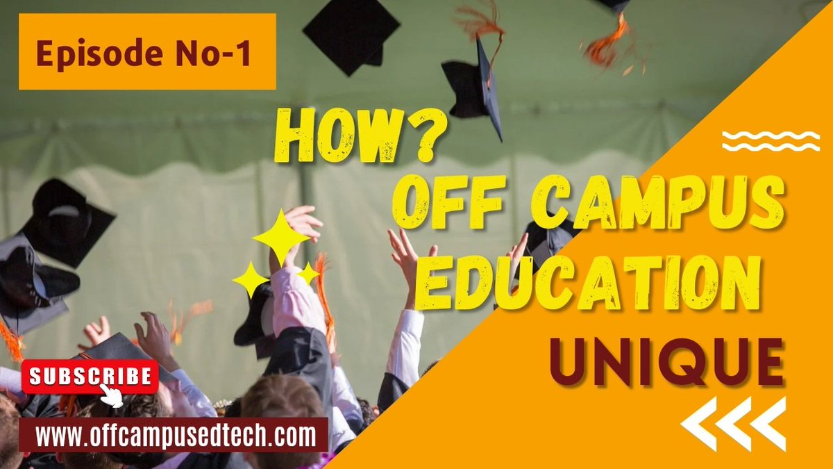 OffCampus_India's tweet photo. How is OFF CAMPUS EDUCATION unique &amp; different from others? 
For the full video... 
Visit Link-https://t.co/2taFSZCj0w
.
.
.

#unique #startup #hometutor 
#education #teacher #offcampuseducation  #QualityEducation
#assam https://t.co/n7uGvlrxVj