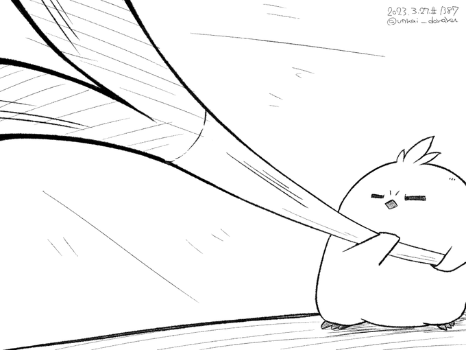 ラクガキおじさんの朝は早い。おはサンライズ産ネギ。#art #illustration #drawing #絵 #落描き #イラスト #w_witch #L_witch  #ルミナスウィッチーズ 