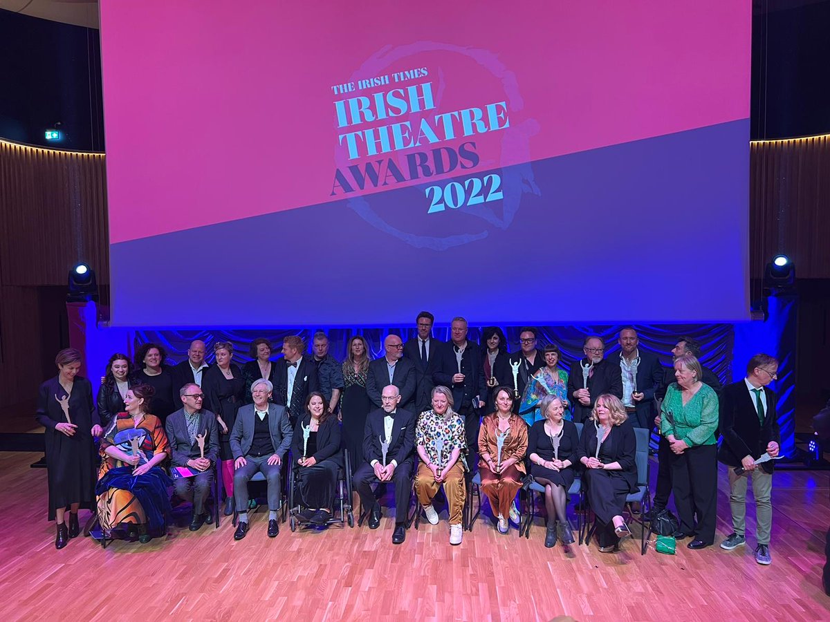 NIOpera's tweet photo. We are absolutely thrilled to have won Best Production at the Irish Times Irish Theatre Awards in Dublin tonight. Wonderful to be bringing this award back to Belfast where this production was first staged @LyricBelfast fresh from Perth where it is currently running for @WAOpera. https://t.co/GeFXxbAooE