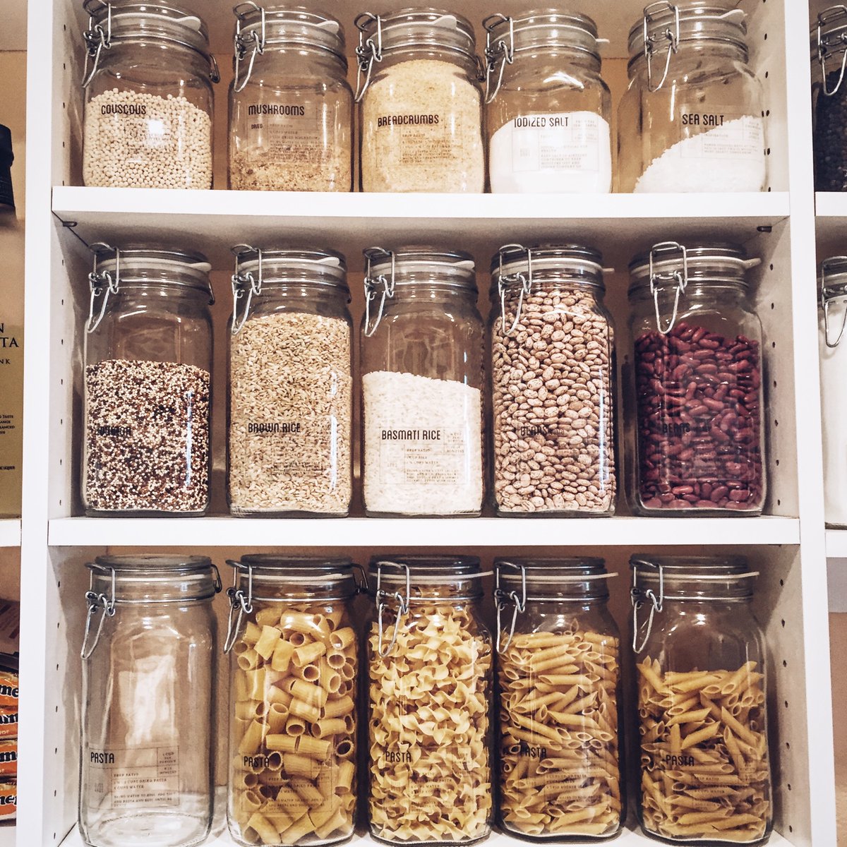 When ordinary kitchen staples become a dream pantry!

Transform your pastas, rice, and beans into a beautiful, kitchen jewel with our beloved Blisshaus jars.

#zerowasteliving #buyinbulk #plasticfree #wastefreeplanet