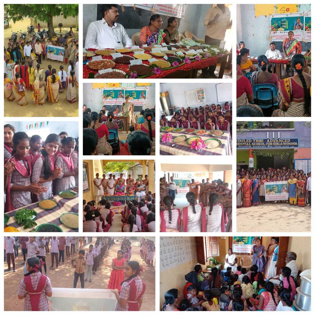 ICDS_Devarkonda's tweet photo. #PoshanPakhwada2023 ICDS-Devarakonda, NLG, TS.
Awareness on millets for PW/LW &amp; Age Girls Health. https://t.co/kbxRqpaDoB