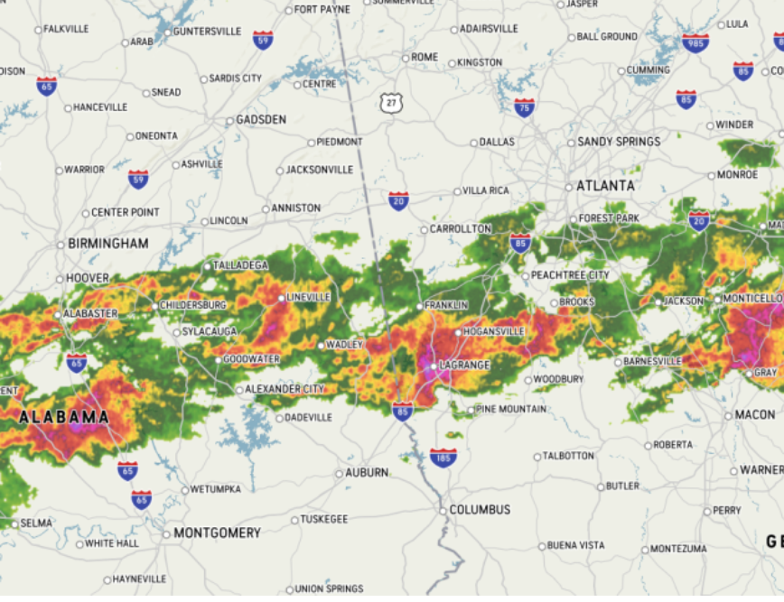 RedBison's tweet image. Likely Georgia tornado leaves several injured as Southern storms continue #Tornado #GaWxCond 

accuweather.com/en/severe-weat…
