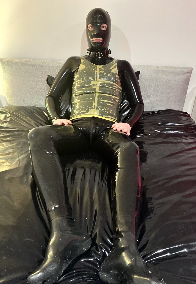 Gimperlondon (@gimperlondon) on Twitter photo Rubber bondage slave says ‘hello’ and ‘I’m ready for you, Sir’ 😈 suit and hood by <a href="/REGULATIONstore/">REGULATION</a> Rubber bondage slave says ‘hello’ and ‘I’m ready for you, Sir’ 😈 suit and hood by <a href="/REGULATIONstore/">REGULATION</a>