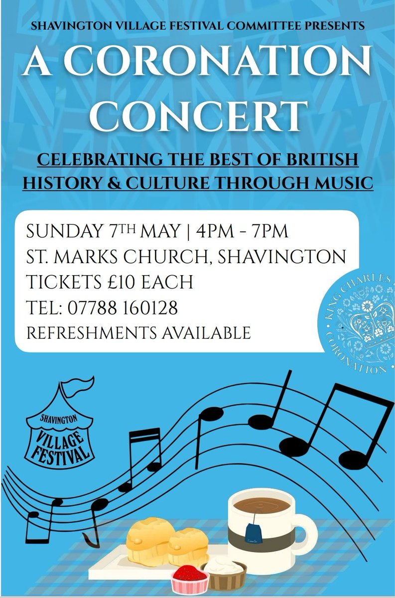 Our next event is a concert celebrating the best of British history and culture to commemorate the coronation of King Charles III. Get your tickets now. #KingCharlesCoronation