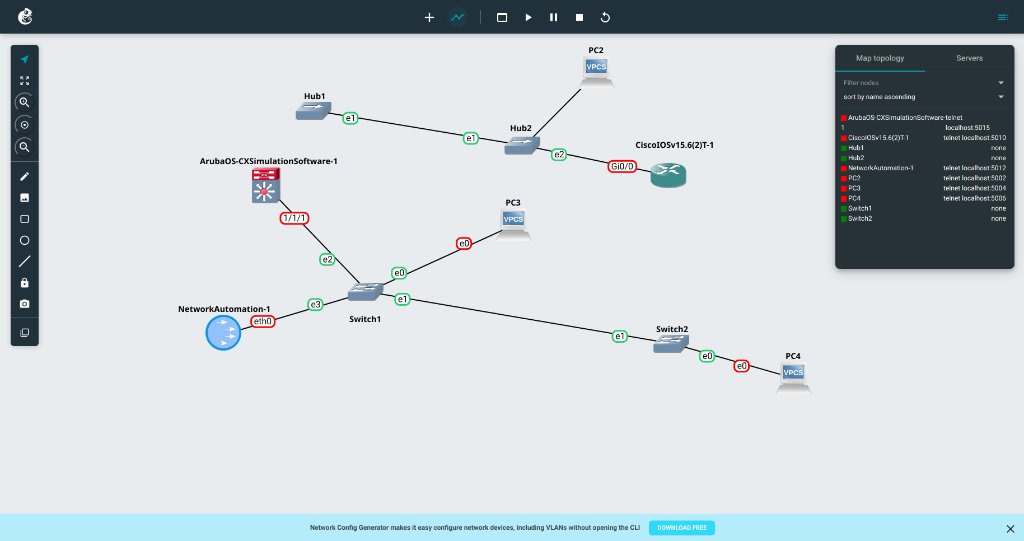 gns3's tweet photo. 🚨 GNS3 v2.2.38 Released 🚨

Major refresh to the GNS3 web-UI including: 

Updated images for #Cisco NX-OSv 9000, PA-VM and #FortiWeb appliances
TPM emulation: check swtpm version (v0.8.0 or above is required) and start swtpm before qemu.

https://t.co/umdQiqDyOH https://t.co/yOGkfXFuku