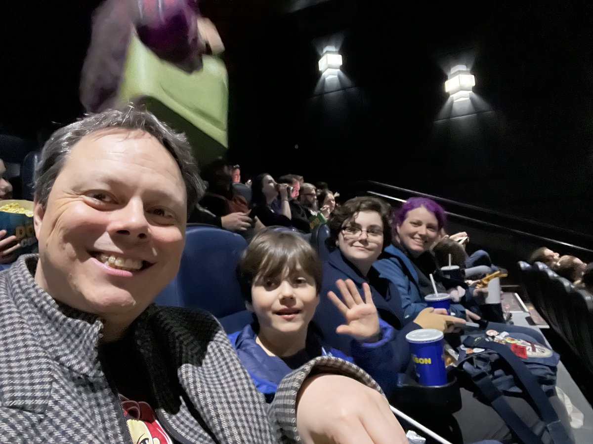 Tavern Tales Family out for the d&amp;d movie!!! <a href="/tavern_tales/">Tavern Tales</a> <a href="/Wizards_DnD/">Dungeons & Dragons</a> #DnDMovie