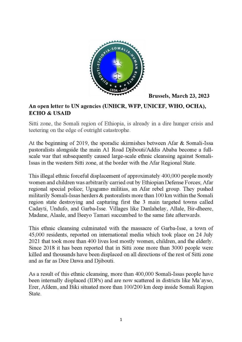 Shiniile_news's tweet photo. Sitti's humanitarian situation continues to deteriorate and international and federal NGOs do not act. It is high time to grant emergency humanitarian aid to displaced people.
#SittiCause
#SaveSitti https://t.co/UgnDwIGdFu
