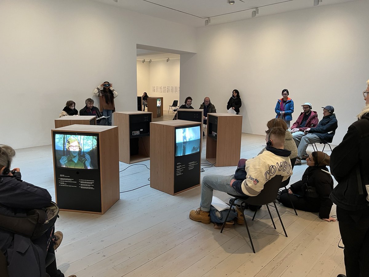 KCchao's tweet photo. Caught the last day of #PeopleMakeTelevision at @Raven__Row. Programmes made by communities challenge issues related to social justice, equality, class and race. The participatory approach empowered marginalised groups to tell their stories in their own voices. https://t.co/ZVrYGFPWAd