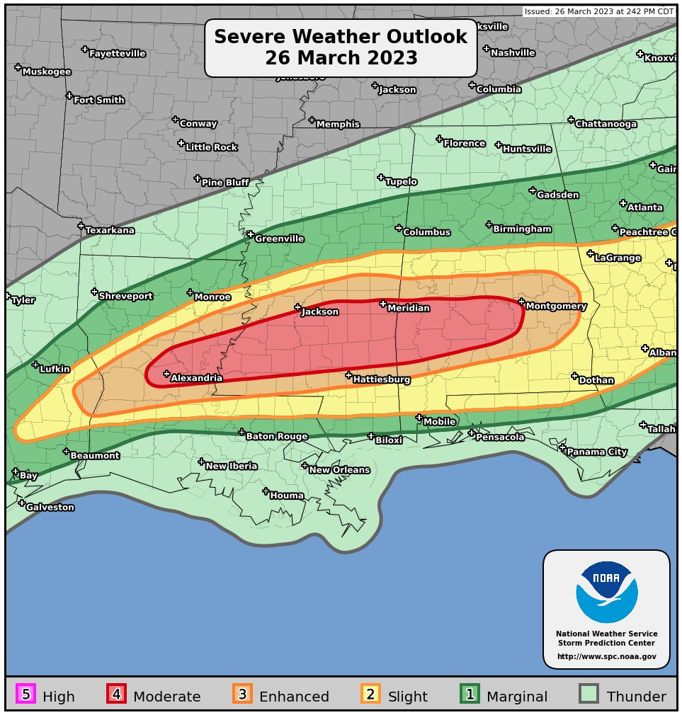 NWS Storm Prediction Center on Twitter: 