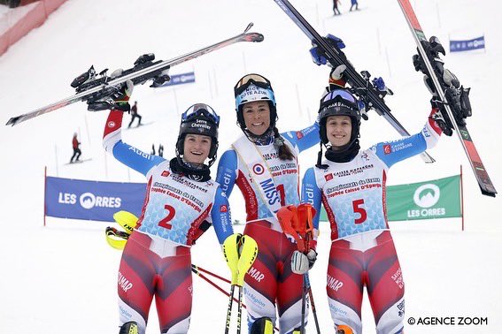 Salut les bolides 🥹🫶🏽

Un titre de championne de France pour finir 🥳

Merci pour la belle ambiance <a href="/Les_Orres/">Les Orres</a> 🙌🏼

#equipedefrancedouane #ILoveNice
#Nice06 #maregionsud 
#tomorrowsisyours
#alpinawatches 
#groupeippolito