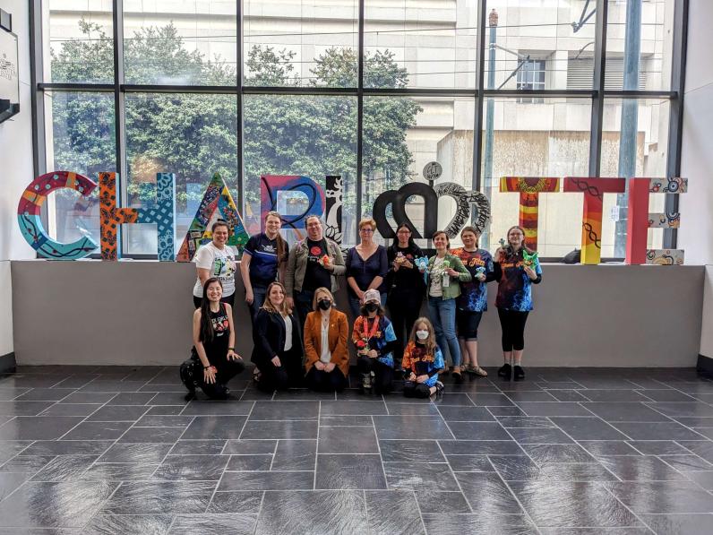 Another <a href="/playpokemon/">Play! Pokémon</a> event equals another shot at getting a meet up with #GirlsThatPvP ! We hope they all enjoyed the #PlayPokemon event in Charlotte!