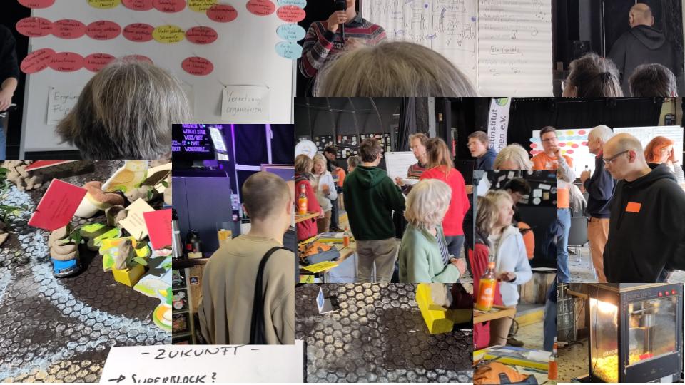 LAFossilfrei's tweet photo. Gestern beim #Klimawende-Barcamp in #ZBAU #Nürnberg, zur Vernetzung und Wissensaustausch engagierter Bürger:innen um die #Klimawende in ihren Orten voranzubringen.
🙌Danke an @UmweltinstitutM für die tolle Organisation und das lecker Essen.
#ErneuerbareEnergien
#Landshut https://t.co/eEaqejMxKa