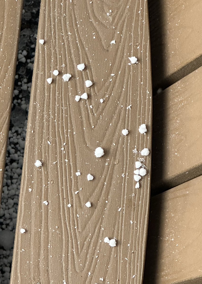 Look at this snow that is falling right now. I haven't ever seen snow like this it looks like stuffing from a bean bag.