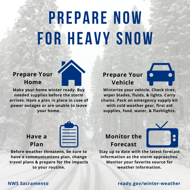 NWS Sacramento on X: How can you prepare for & stay safe during a