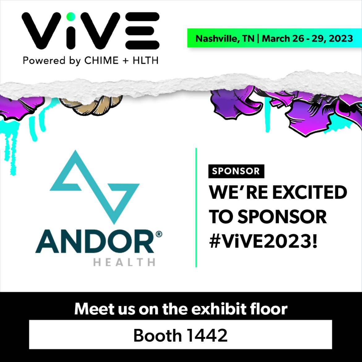 andor_health's tweet photo. We are in Nashville for #ViVE2023! Stop by booth 1442 to learn how ThinkAndor® is leveraging #OpenAI & #GPT to create the next dimension in #VirtualHealth including #VirtualNursing, #VirtualSitting, & #VirtualRounding. https://t.co/uYkwrlx8bz