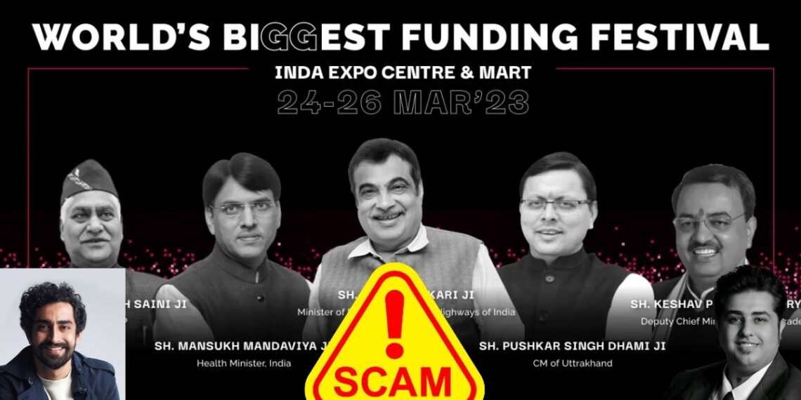 akhilesh07t's tweet photo. World Startup Convention promised 9000+ Angel Investors and 1500+ VCs !! Where are they? This is a big 50CR + SCAM  #JusticeforStartups #WSCScam @narendramodi @nitin_gadkari @myogiadityanath @Uppolice @CP_Noida  @aajtak  @ABPNews @ravishndtv @startupindia  @WorldStartupCon https://t.co/gVoC1GNqx1