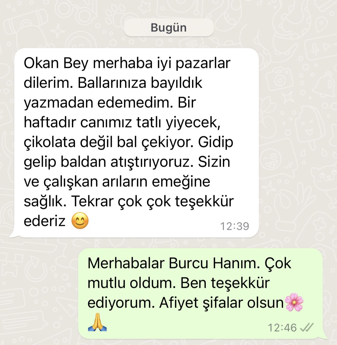 Dagdakiinsann's tweet photo. Bal gönderimi yaptığım insanların ezici çoğunluğundan böyle güzel mesajlar almak beni çok mutlu ediyor. https://t.co/moNL6WtH1R