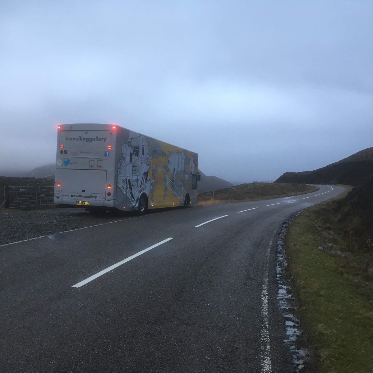 This week Travelling Gallery is heading up to Mintlaw, we'll be visiting <a href="/MintlawAcademy/">Mintlaw Academy</a>, MACBI Community Hub and <a href="/AdenCountryPark/">Aden Country Park</a>, in partnership with <a href="/LLAberdeenshire/">Live Life Aberdeenshire</a>. For dates and times check our website at travellinggallery.com/tour-dates/