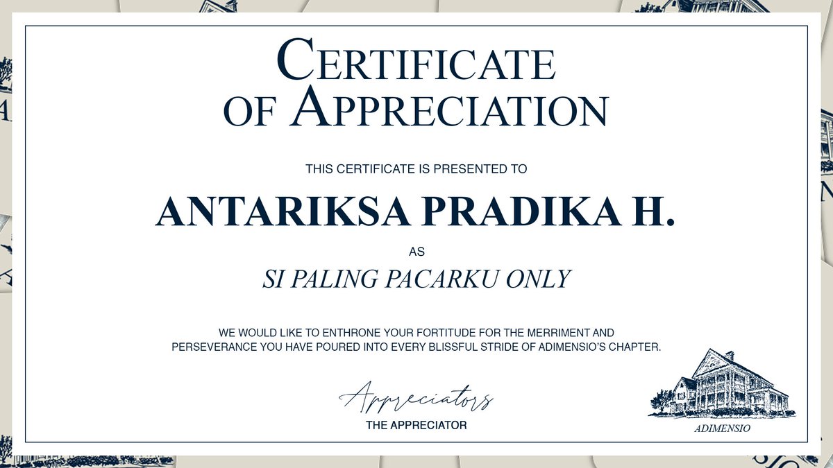 Ceritifed bucin thanks min..